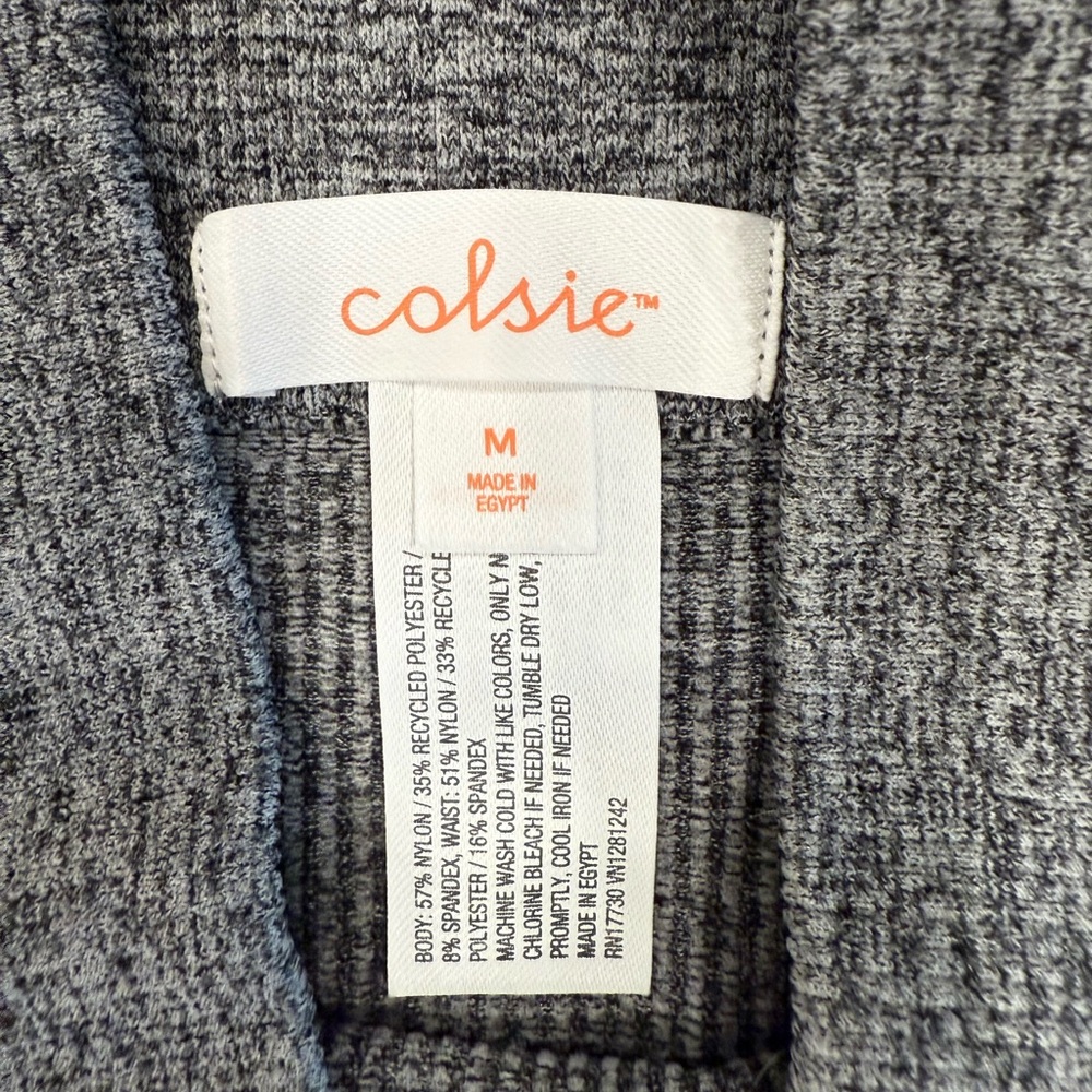 Colsie Heather Gray Knit Set - Picture 2 of 6